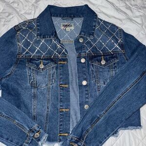 Rhinestone Jean jacket